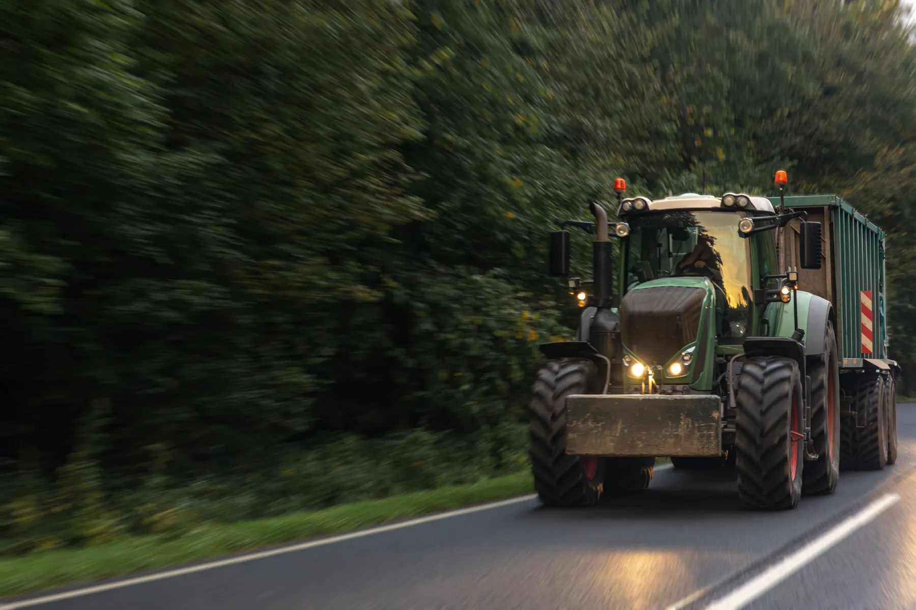 Traktor og vogn